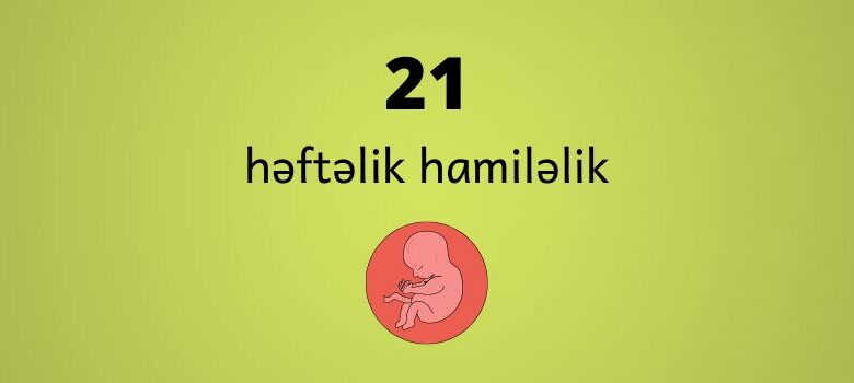 21 heftelik hamilelik