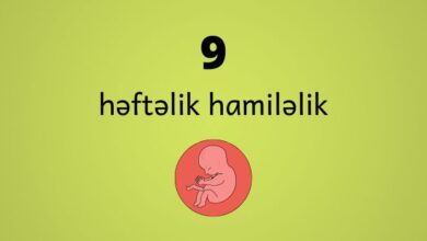 9 heftelik hamilelik