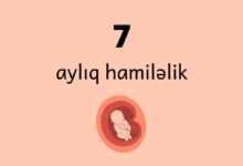 7 ayliq hamilelik