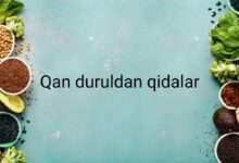 Qan duruldan qidalar