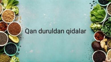 Qan duruldan qidalar