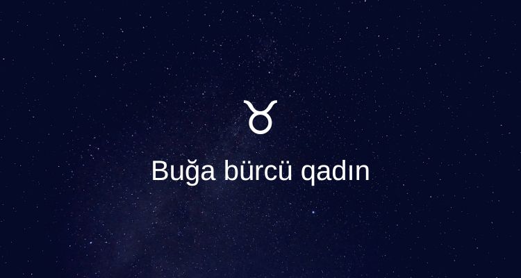 Buga burcu qadin