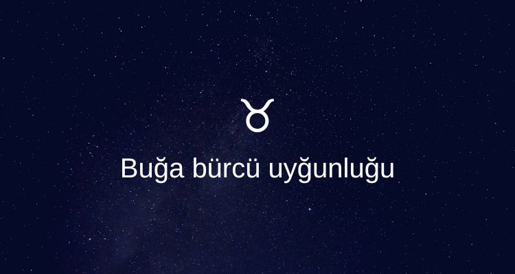 Buga burcunun uygunlugu