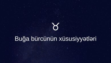 Buga burcunun xususiyyetleri