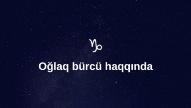 Oglaq Burcu Haqqinda