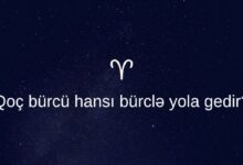 Qoc burcu hansi burcle yola gedir