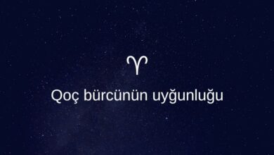 Qoc burcunun uygunlugu