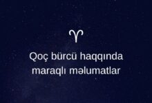 Qoç burcu haqqinda maraqli melumatlar