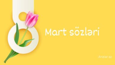 8 mart sozleri