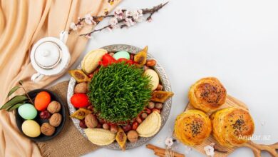 Novruz xoncasi hazirlamaq